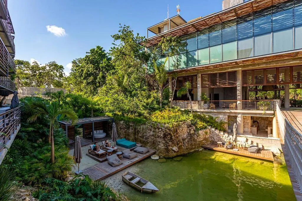 2-Bedroom Apartment With Cenote, Gym, Sauna, Tulum Ruins View Mexico