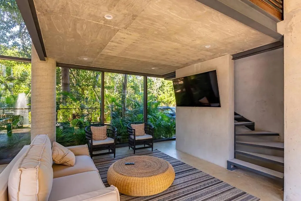2-Bedroom Apartment With Cenote, Gym, Sauna, Tulum Ruins View