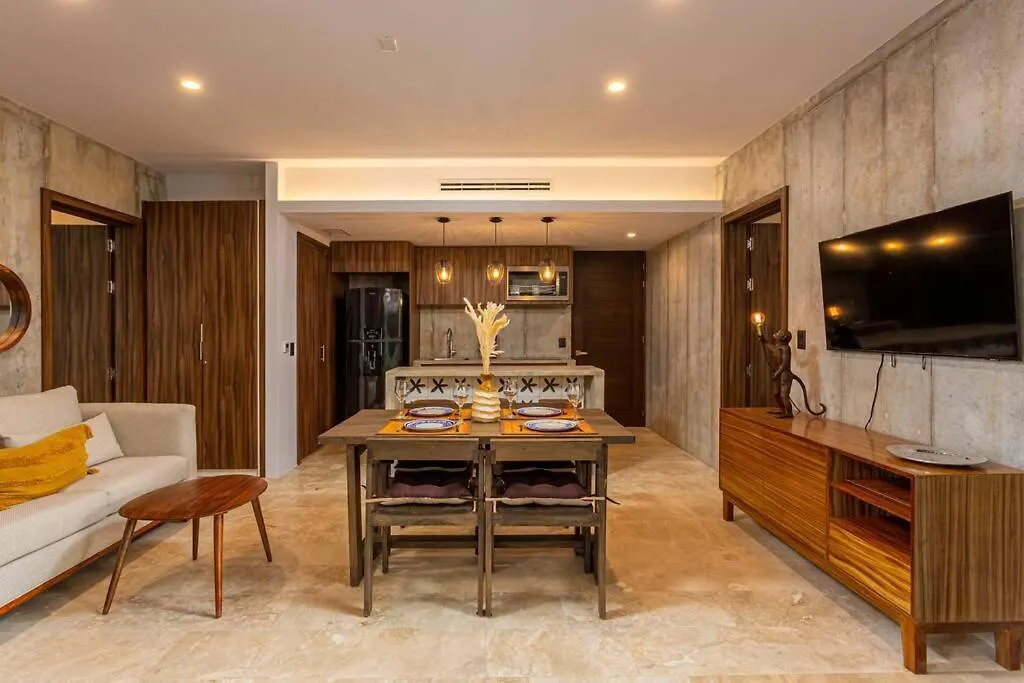 2-Bedroom Apartment With Cenote, Gym, Sauna, Tulum Ruins View