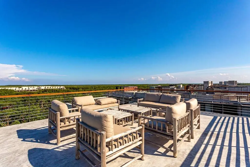 2-Bedroom Apartment With Cenote, Gym, Sauna, Tulum Ruins View