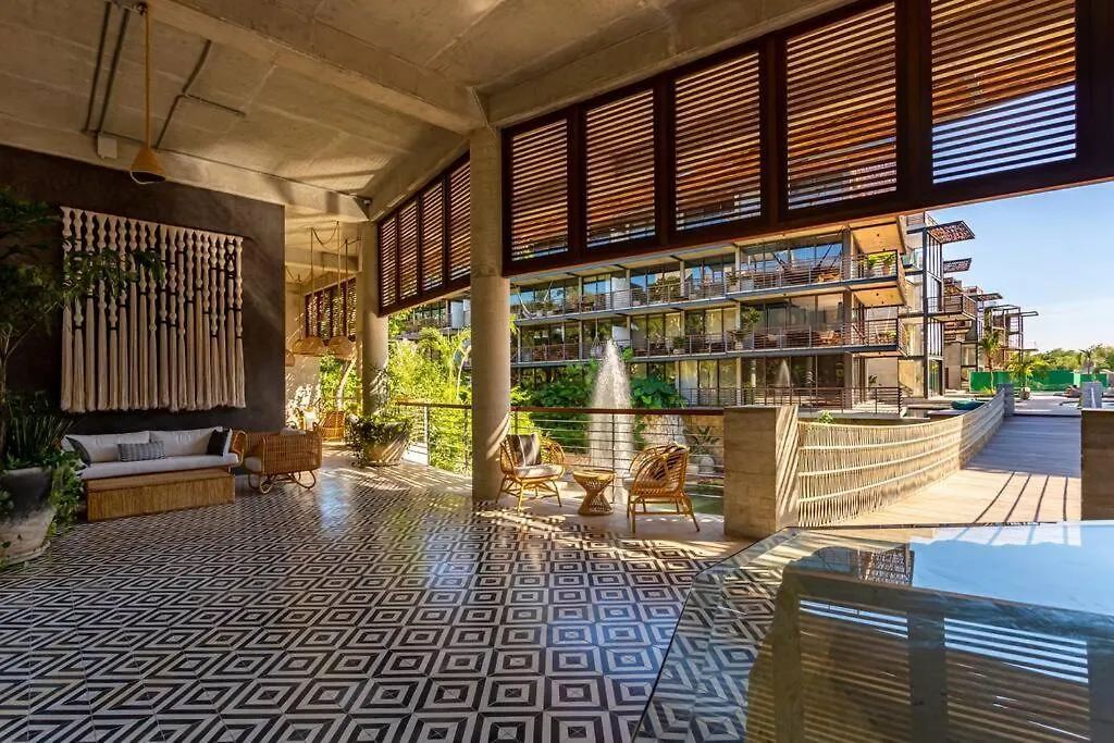 2-Bedroom Apartment With Cenote, Gym, Sauna, Tulum Ruins View