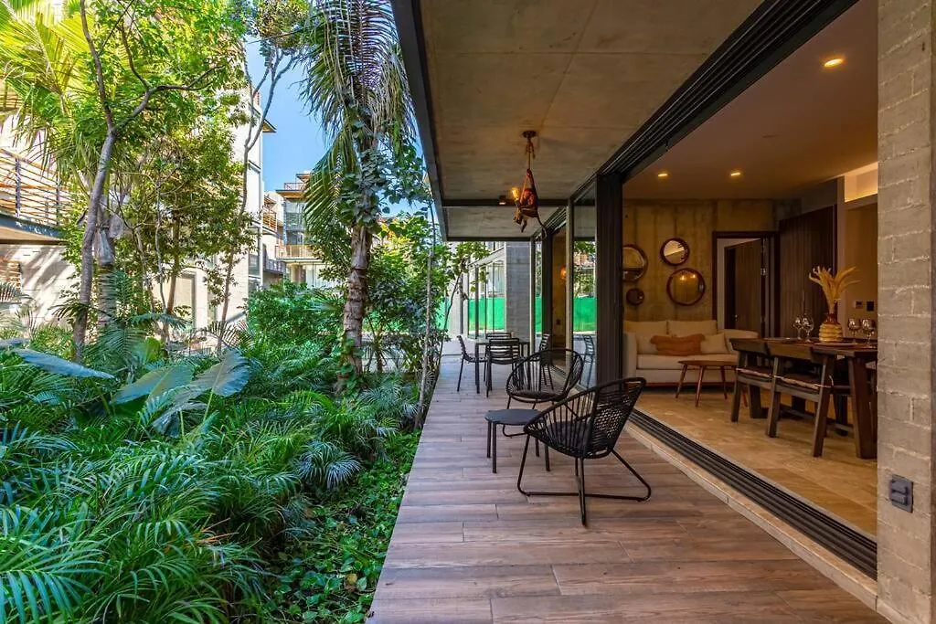 2-Bedroom Apartment With Cenote, Gym, Sauna, Tulum Ruins View