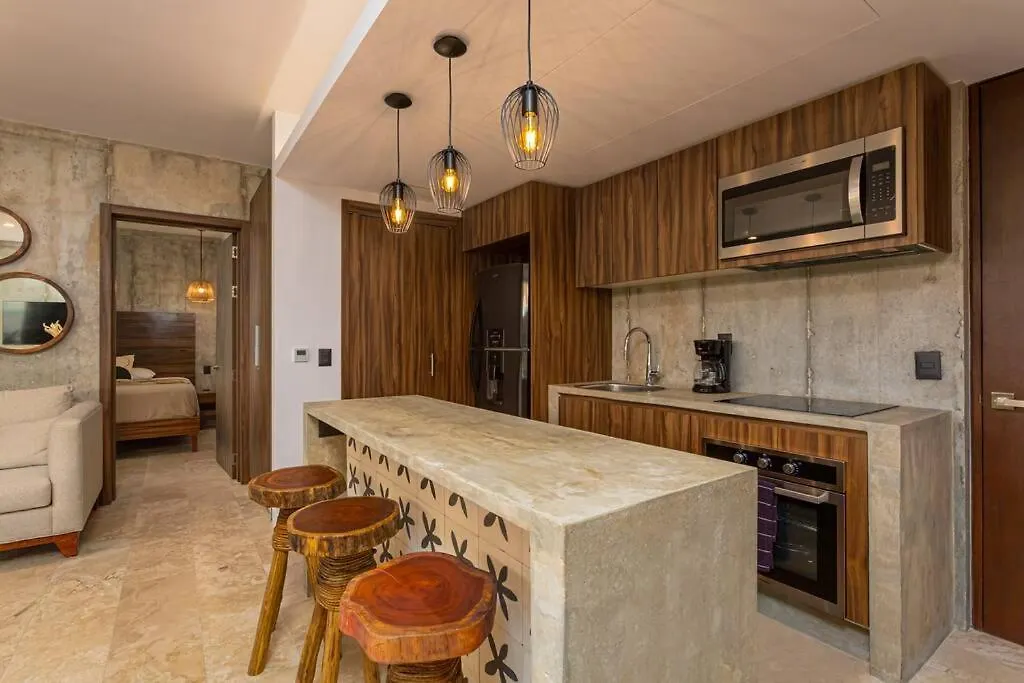 2-Bedroom Apartment With Cenote, Gym, Sauna, Tulum Ruins View